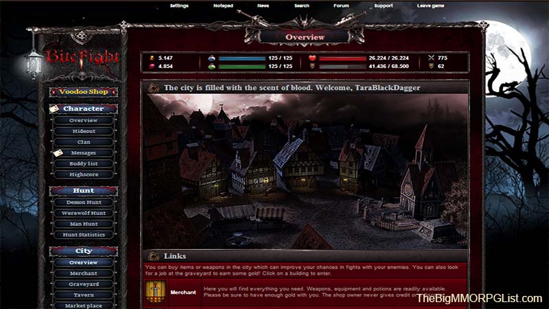 Bite Fight Screenshot | TheBigMMORPGList.com