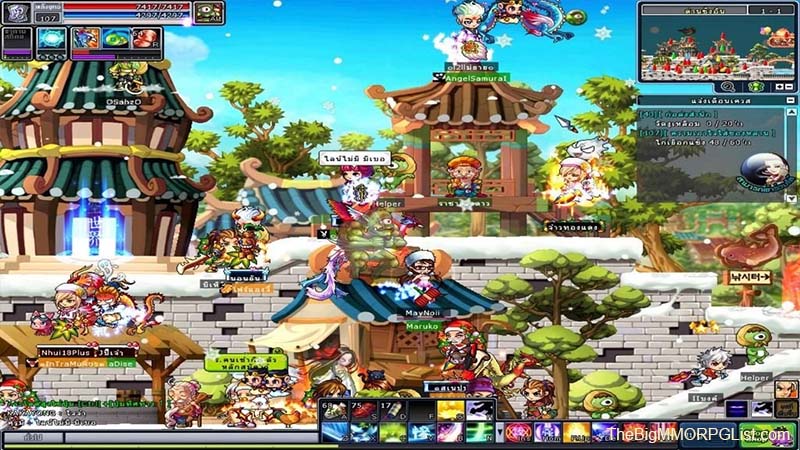 Side-Scrolling MMORPG and MMO Games | The Big MMORPG List