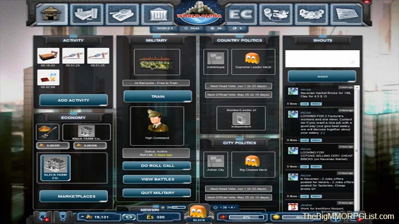 World Alpha Screenshot | TheBigMMORPGList.com